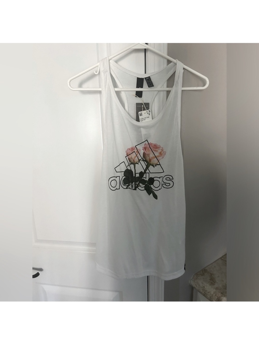 Adidas Floral Tank Top Women’s Medium NWT